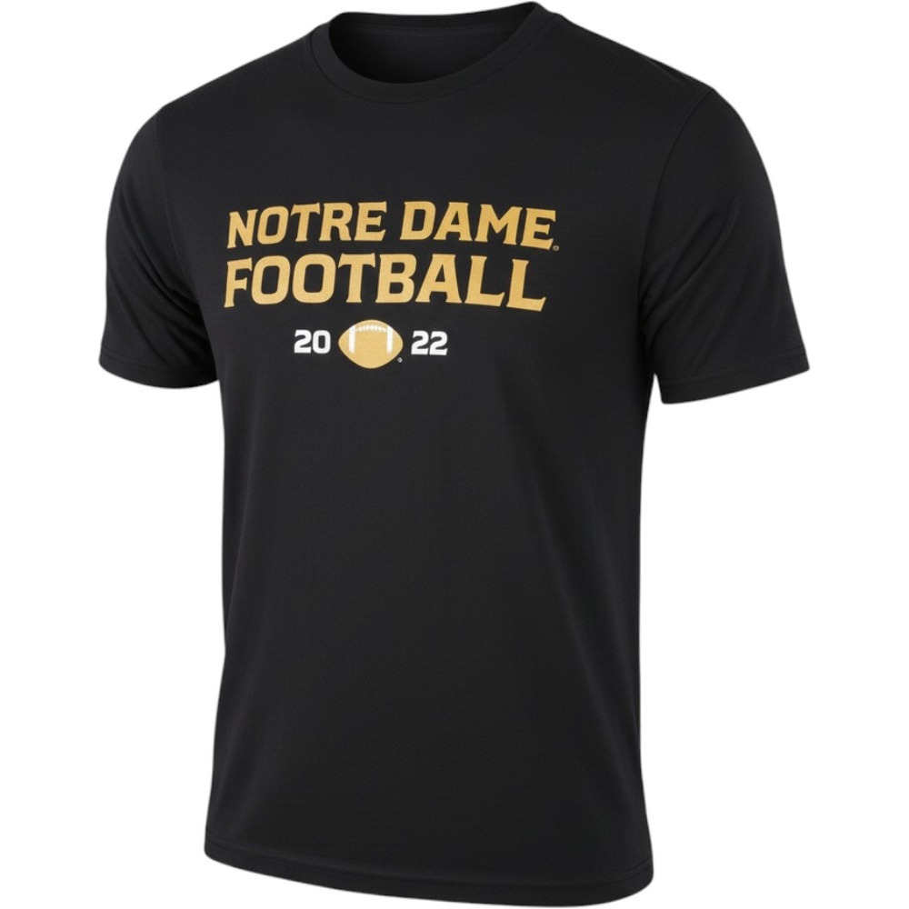 Notre Dame Football 2022 The Shirt Project Navy Blue Graphic Tee Mens XLarge